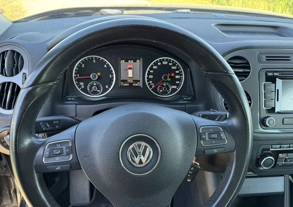 Volkswagen Tiguan cena 38700 przebieg: 112901, rok produkcji 2013 z Stęszew małe 106